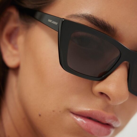 NEW SAINT LAURENT SL276 MICA 001 CAT EYE  SUNGLASSES SAINT LAURENT MICA SL 276